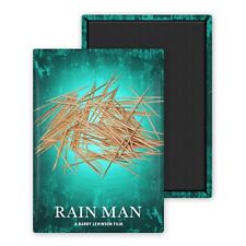 Rain Man Version 2 Movie Poster - Custom Magnet 54x78mm picture