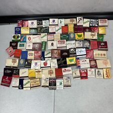 Huge Vintage Lot of 96 Matchbooks Matches Match Boxes Most Unstruck New York picture