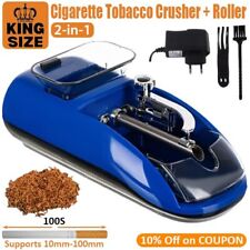 Electric Automatic Cigarette Rolling Machine Tobacco Injector Maker Roller USA picture