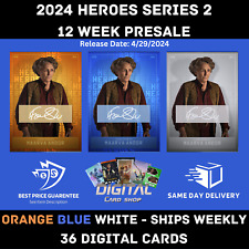 Topps Star Wars Card Trader 2024 Heroes Series 2 Orange Blue White PRESALE 36 picture