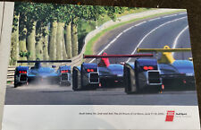 AUDI 2000 Le Mans winning poster picture