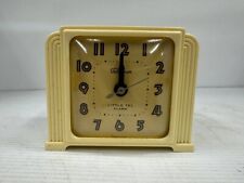 Vintage Telechron 7HA137 Little Tel Ivory Electric Alarm Clock 1940s-1950s picture