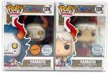 Funko Pop One Piece Yamato CHASE & Common #1316 SE Set of 2 with POP Protectors picture