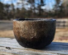Black Kuro Raku Guinomi Sake Cup by Satoru Omae picture