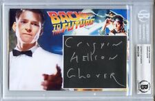 -BACK TO THE FUTURE- CRISPIN GLOVER Beckett BAS Signed/Autograph/Auto 5x7 Card picture