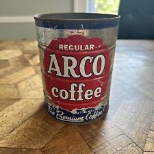 Vintage Arco 2 Lb Coffee Can Duluth Mn Scarce Variation picture