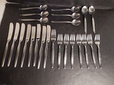 Vintage 1960's 70's Wilhelm Seibel W8S1 West Germany Stainless Flatware 24 pcs picture