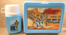 Complete Vintage 1985 King Seely Thermos Star Wars Droids Lunch Box picture