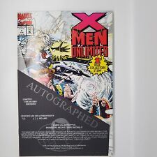 Marvel X Men Unlimited #1 Signed Autogrpahed by Artist Chris Bachalo  w/ Coa picture