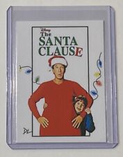 The Santa Clause Limited Edition Artist Signed Movie Poster Card 1/10 picture