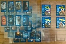 Bassett Barratt trade cards: Lord of the Rings LOTR full set + packet hulls set  picture