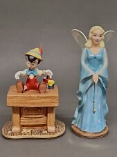 Stunning Vintage Rare WDCC Pinocchio & Blue Fairy “ The Gift of Life is Thine” picture