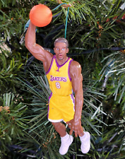 Kobe Bryant LA Lakers Los Angeles Basketball NBA Xmas Tree Ornament vtg Jersey 8 picture