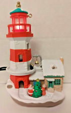 Hallmark Lighthouse Ornament 1997 Artist Signed With Original Box picture