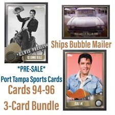 2022 TOPPS ELVIS PRESLEY THE KING OF ROCK & ROLL #94-96 3-Card Bundle *PRE-SALE* picture