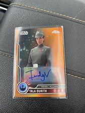 Tala Durith Topps Chrome 2023 /25 Autograph picture