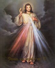 Catholic print picture - Divine Mercy Spanish T - 8