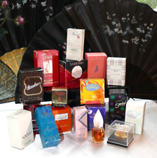 Miniature Vintage Perfumes High End With Boxes Lot # 6 Goodies EDT's and EDP's picture