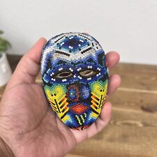 Mexican Huichol Beaded Mask Hand Made Small picture