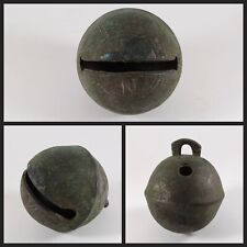 Rare Antique Early Seth North #5 Petal Sleigh Bell, SN Mark, U Shank, Huge 2.47