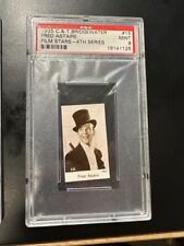 1935 C. & T. Bridgewater Film Stars 4th Series #15 Fred Astaire PSA 9 Mint picture