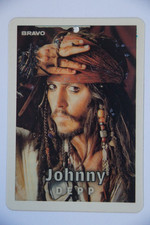 Johnny Depp - Cpt Jack Sparrow - Bravo Fan Pass card - ultra rare item picture