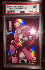 Fortnite Series 1 Cuddle Team Leader Holo PSA 9 Mint #258 picture