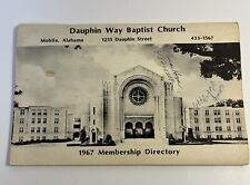 Dauphin Way Baptist Church Directory Mobile Alabama, 1967 picture
