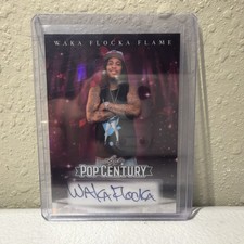 2026 Leaf Pop Century Waka Flocka Flame Autograph /6 BA-WFF Rapper Hip Hop SP picture