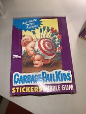 1987 Topps Garbage Pail Kids Series 7 Wax Box 48 BBCE With 25 Cent picture