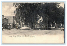 c1905s View of West Park Stamford Connecticut CT Unposted Antique Postcard picture