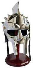 Medieval Gladiator Maximus Viking Helmet Ancient Knight Greek Roman  X-MASS GF picture