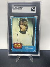 1977 Topps Star Wars #1 LUKE SKYWALKER SGC 6 EX-NM picture