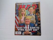 Mad Magazine #546 Trump Issue Take Your Kids To Work Every Day August 2017 picture