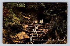 Beaver Falls PA-Pennsylvania, Morado Park Waterfalls, Vintage c1914 Postcard picture