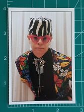 1987 Panini Smash Hits card ELTON JOHN rock pop music picture