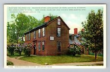Lexington, MA-Massachusetts, Historic Hancock-Clarke House, Vintage Postcard picture