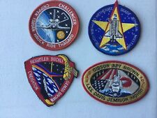 Lot of 4 NASA SPACE SHUTTLE Patches STS-48 STS-7 STS-47 STS-52 Challenger picture