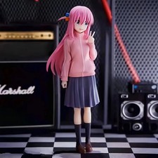 16CM Bocchi The Rock Gotoh Hitori Anime Figure Guitar Girl Model Desktop Decor picture