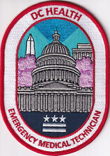 DC Health EMT Emergency Medical Technician uniform shoulder patch Washington DC picture