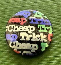 Vintage 1980s Cheap Trick pin button badge pinback 1” inch picture