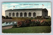 Oakland CA- California, Civic Auditorium, Antique, Vintage c1927 Postcard picture