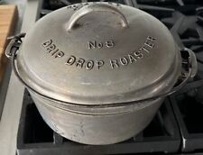 VTG Wagner Ware Drip Drop #8 Heavy Cast Aluminum Round Dutch Oven/Lid. No Tray picture
