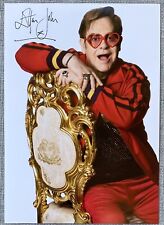 Elton John Signed Color Promo Photo - Goodbye Yellow Brick Road picture