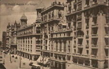 Spain 1930 19. Madrid-avenida Pl. y Margall Postcard 25c stamp Vintage Post Card picture