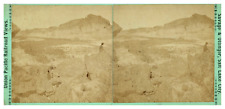 USA, The Desert Along the Union Pacific Railway, ca.1880, Stereo Vintage Print  picture