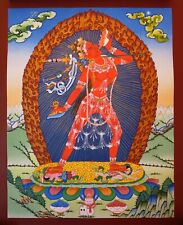 Tibetan Buddhism Goddess Vajrayogini Dakini 50 cm Gold PaintingThangka Art Nepal picture