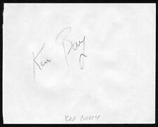Ken Berry d2018 signed autograph auto 4x5 Album Page Actor in Series F Troop picture
