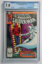 1981 Amazing Spider-Man 220 CGC 7.0 Moon Knight 50-cent cover,Marvel Comics 9/81 picture