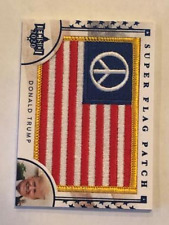 2020 Leaf Decision 2020 Super Flag Patch Jumbo #SF1 Donald Trump  USA  picture